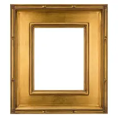 Creative Mark Museum Plein Aire Ornate Picture Frame - frame" - Gold Leaf - Pack of , High-End Antique Style Frames - Open Back with No Glass or Backing