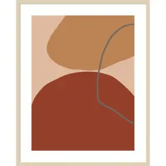 Subtile by Yopie Studio Wood Framed Wall Art Print