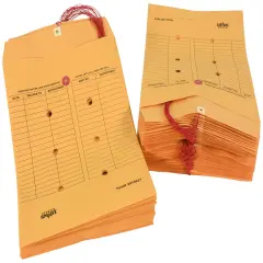 School Smart Interoffice Envelopes, 10 x 13 Inches, Pack of 100