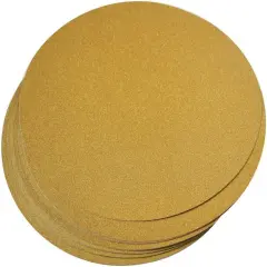Gold Round Paper Placemats for Dinner New Years Eve Festive Party Birthday Table Decoration 12 inch Pack of 12
