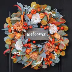 24 Inch Autumn Wreath