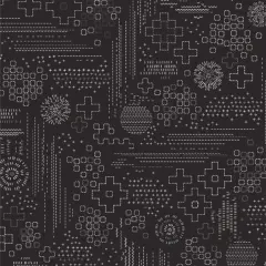 Sashiko Craft in Char (ink21911) | InkPerfect Carbon Edition | AGF Studio | Art Gallery