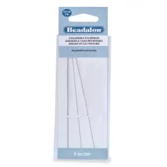 Collapsible Eye Long Beading Needles Assortment (3-Pcs)