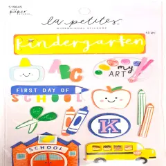 La Petites Kindergarten Dimensional Stickers