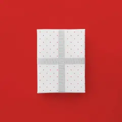 Vintage Red Dot Gift Wrap