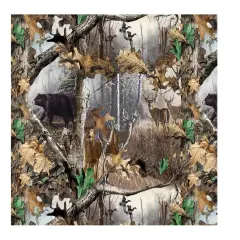 Hunting Animals Edible Cake Topper-1/4 Sheet