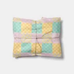 Colorful Checkerboard Gift Wrap II