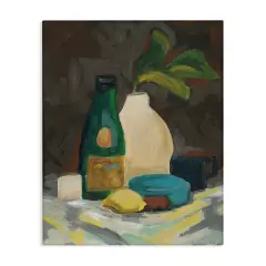 Stupell Industries Traditional Still Life Depiction Canvas Wall Art Design by June Erica Vess