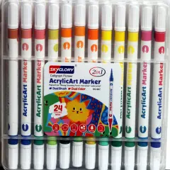 SkyGlory Calligraph Pioneer Acrylic Art Markers Set
