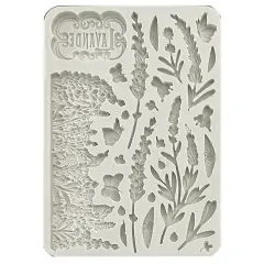 Stamperia Silicone Mold A5-Lavender Elements