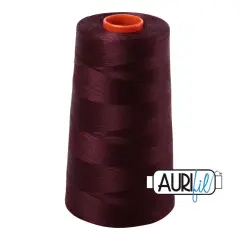 Dark Wine (2468) | 50wt Cone (5900M / 6452Y) | Aurifil Thread