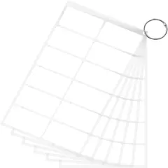 Dry Erase Labels Sticky Notes for Containers, Reusable Waterproof Removable Stickers for Organizing, Freezer, Kitchens, Classroom, Whiteboard, All Purpose Use