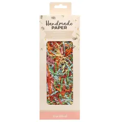 American Crafts Handmade Paper Shredded Paper 3oz-Rainbow