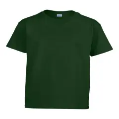 Gildan&reg; Youth Ultra Cotton Short Sleeve Crew Neck T-Shirt FOREST GREEN
