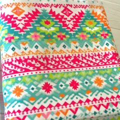 Bright Preppy Holiday Sweater Lux Bonded Poly/Nylon