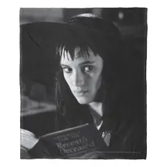 Warner Brothers Beetlejuice Silk Touch Throw Blanket One Big Dark Room