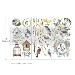 Small Transfers - Garden Marvels - 3 sheets, 6"x12"