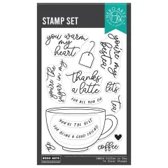 Hero Arts Clear Stamps 4"X6"-Coffee Or Tea