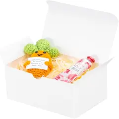 10 Pack White Gift Boxes with Lids for Presents Small Gift Boxes Bulk for Candle Mug Perfume Craft Ornaments Cookies Treats Favors