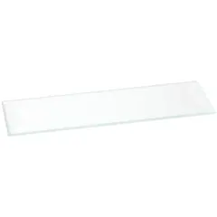 Plymor 1" x 4" Rectangle, 3mm Thick Beveled Clear Glass