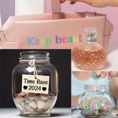 10 Sheets Letter Stickers Alphabet Stickers