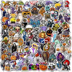 110PCS Halloween Pumpkin Stickers