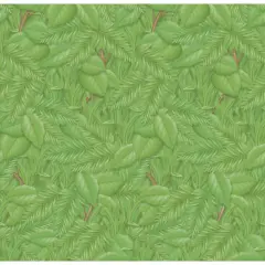 Bulletin Board Art Paper, Tropical Foliage, 48" x 50', 1 Roll
