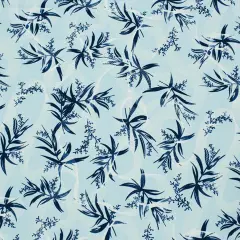 Lavender Bunches In The Wind Printed Spandex Fabric