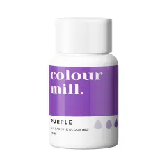 20ml Purple Oil Based Colouring for Vibrant Buttercream Ganache Fondant Cake Batter and More