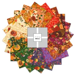 Thankful 10" Square Pack (Layer Cake / Ten Square) by Victoria Nelson for Robert Kaufman (TEN-1330-42)
