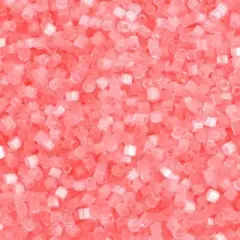 John Bead 10/0 2-Cut Satin Solgel Czech Glass Seed Beads, 500g Light Pink