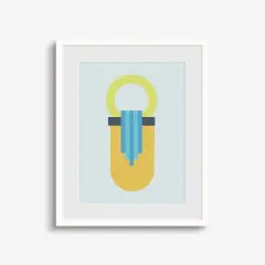 Modern Geo Art, Colorful Geometric Art,