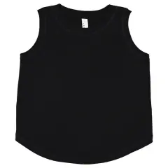 LAT&reg; Girls' Relaxed Tank BLACK