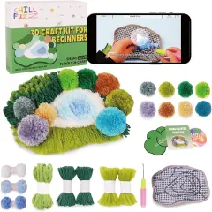 Crochet Kit for Beginners - Latch Hook Kits