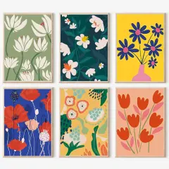 6 Pack Paint by Numbers for Kids and Adults