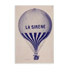 Stupell Industries Vintage Hot Air Balloon Canvas By Marcus Jules