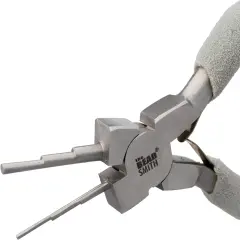 The Beadsmith Wire Looping Pliers &ndash;Loops & Jump Rings, , Polished Steel Head & Cushioned Comfort Handle