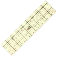 Kearing&reg; Hot Hem Ruler for Sewing, Patented Heat Resistant Non-Slip Hot Ironing Ruler for Measure, Mark, Fold, Press with Dry or Steam Iron