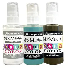 Stamperia Aquacolor 3/Pkg-Create Happiness Secret Diary