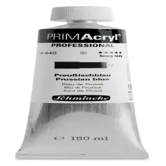 Schmincke Primacryl Professional Acrylic Paint - Prussian Blue, 150 ml Tube