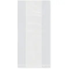 Plymor 4" x 2" x 8" (Pack of 100), 2 Mil Gusseted Plastic Bags