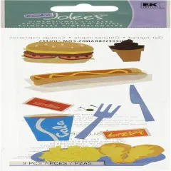Jolee's Boutique Fast Food Dimensional Stickers