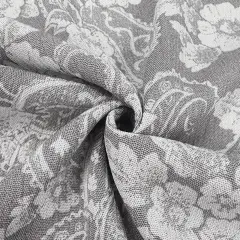 1 Yard Breathable Gray Rayon Crinkle Fabric Perfect For Dresses Blouses Skirts Apparel 50/52" Width
