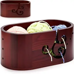 Oversized Crochet Yarn Bowl