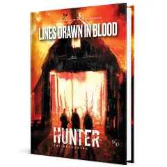 Hunter: The Reckoning 5th Edition Roleplaying Game: Lines Drawn in Blood Chronicle Book -Supplemental Hardback RPG Book