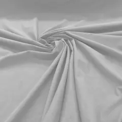 1 Yard White Cotton Jersey Spandex Knit Fabric Offers Exceptional Softness, Breathability and Flexibility 60" Width