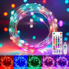 33FT 100 LED String Light with Remote - Color Changing