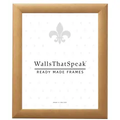 21x28 Picture Frame, Contemporary 1 Inch MDF Moulding, Wall Display Frame for Art, Posters, or Photos by wallsthatspeak