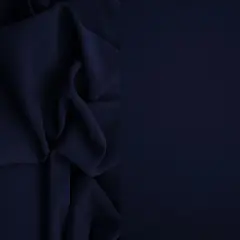 1 Yard Lenox Crepe Solid Woven Fabric Stretch Textured Drapery Upholstery 57/58" Width NAVY