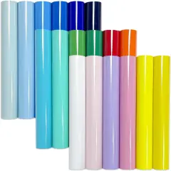 Boho Color Heat Transfer Vinyl Sheets